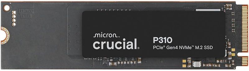Crucial P310 500GB SSD, PCIe Gen4 NVMe M.2 2280, Up to 6,600MB/s, for Laptop, Desktop (PC), & Handheld Gaming Consoles, Includes Acronis Data Recovery