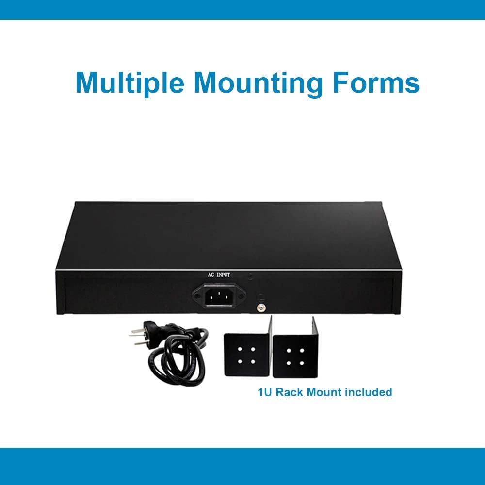 Real HD 16 Port PoE Switch Model PSW16-2GV3 Real HD 16 Port PoE Switch Model PSW16-2GV3