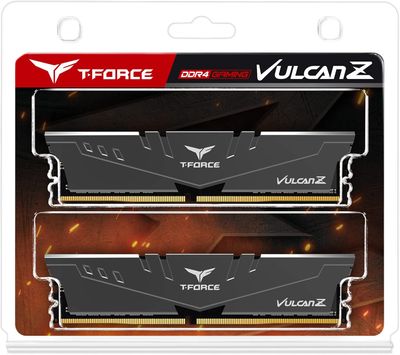 TEAMGROUP T-Force Vulcan Z DDR4 DRAM 16GB Kit (2x8GB) 3200MHz Desktop Memory
