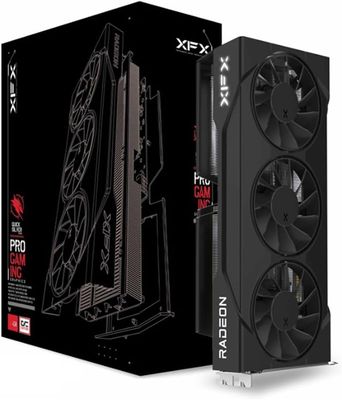 XFX Swift AMD Radeon RX 9060 XT OC Triple Fan Gaming Edition with 16GB GDDR6 HDMI 2xDP, AMD RDNA 4 RX XFX Swift AMD Radeon RX 9060 XT OC Triple Fan Gaming Edition with 16GB GDDR6 HDMI 2xDP, AMD RDNA 4 RX