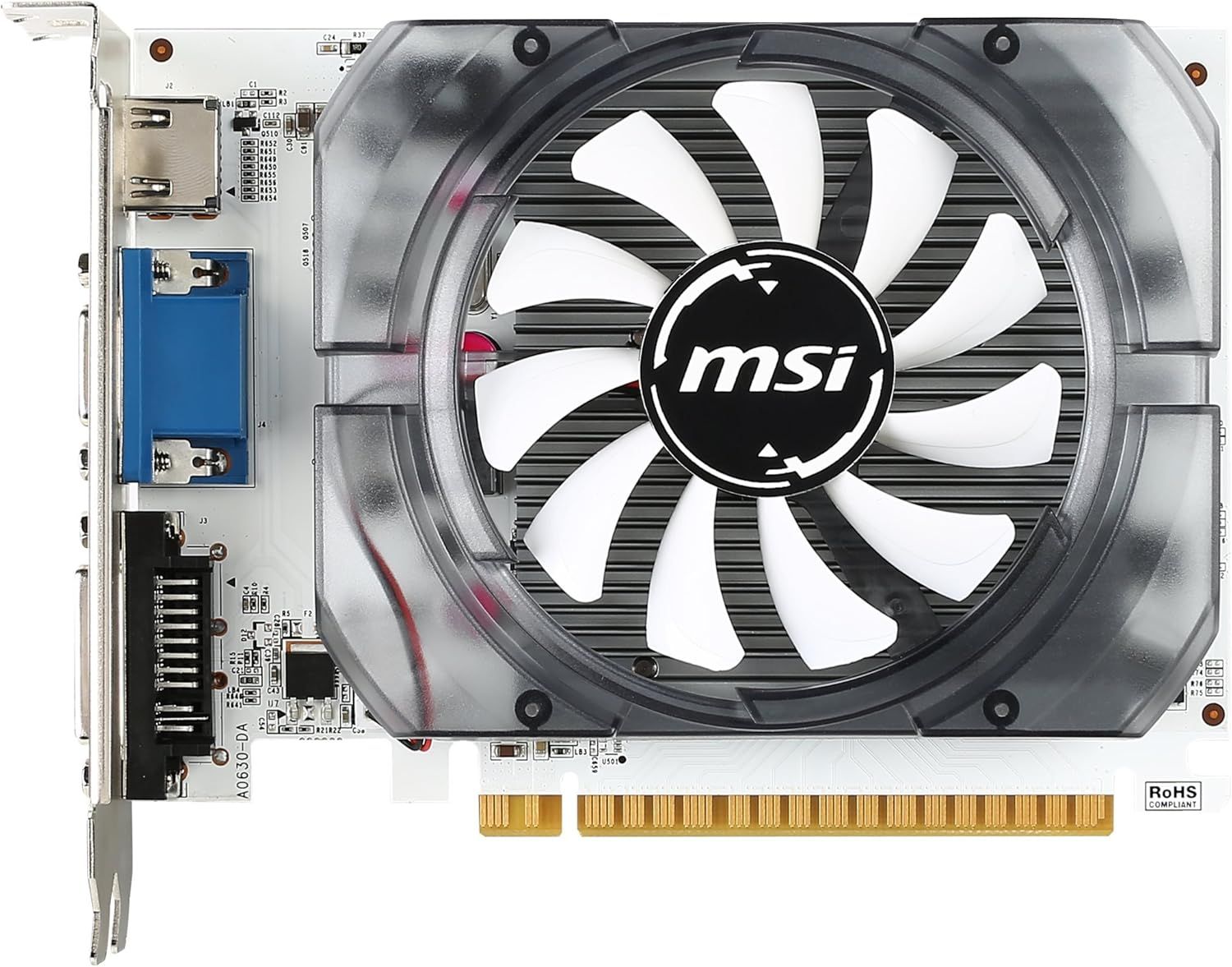MSI GeForce GT 730 Fermi DDR3 128-bit 2GB DirectX 12 MSI GeForce GT 730 Fermi DDR3 128-bit 2GB DirectX 12