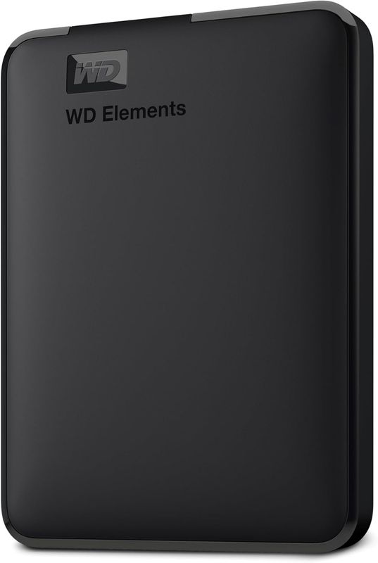 WD 2TB Elements Portable External Hard Drive for Windows, USB 3.2 Gen 1/USB 3.0 for PC & Mac, Plug and Play Ready