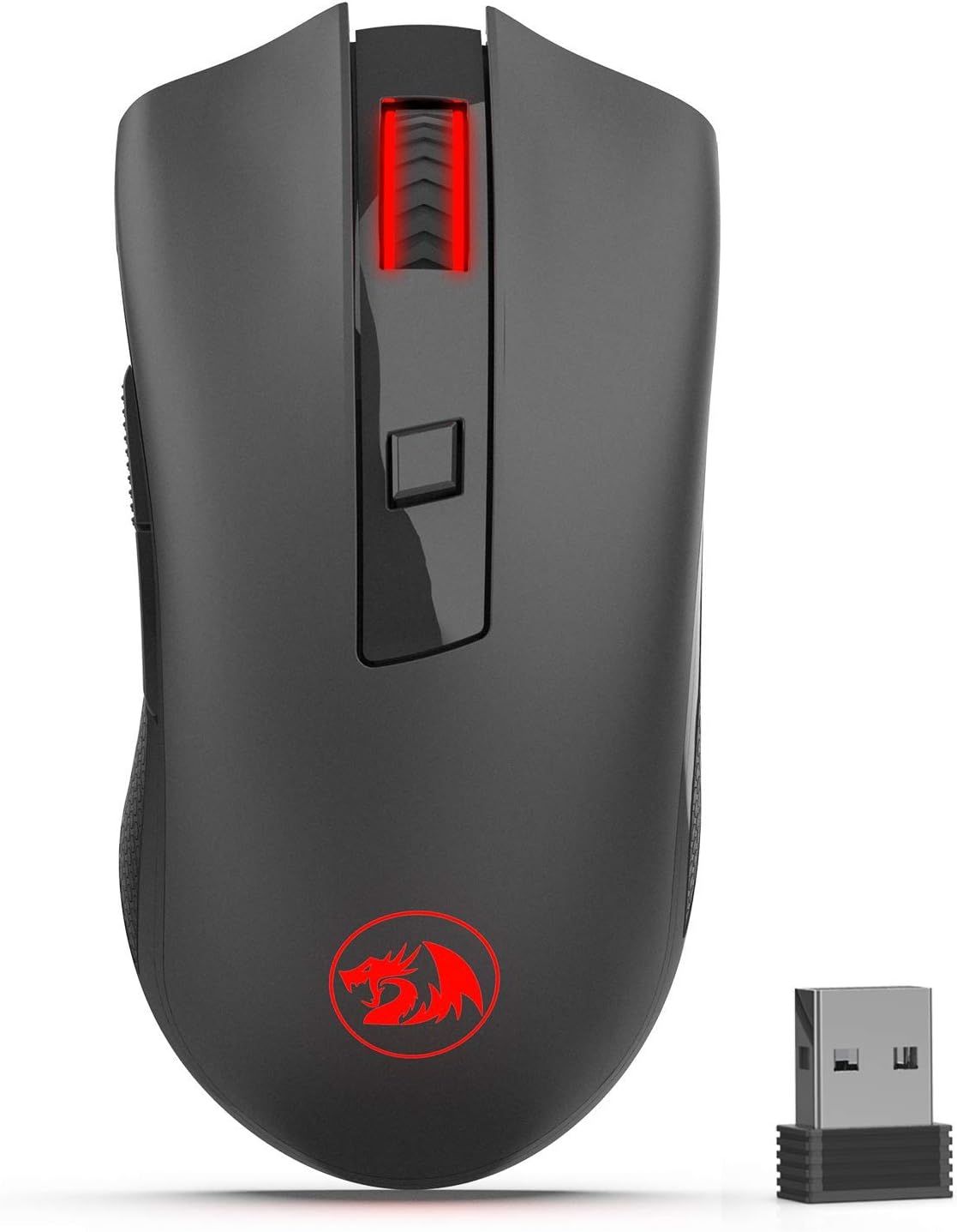 Redragon M652 Optical 2.4G Wireless Mouse with USB Receiver, Portable Gaming & Office Mice, 5 Adjustable DPI Levels, 6 Buttons for Desktop, MacBook, Notebook, PC, Laptop, Computer Redragon M652 Optical 2.4G Wireless Mouse with USB Receiver, Portable Gaming & Office Mice, 5 Adjustable DPI Levels, 6 Buttons for Desktop, MacBook, Notebook, PC, Laptop, Computer