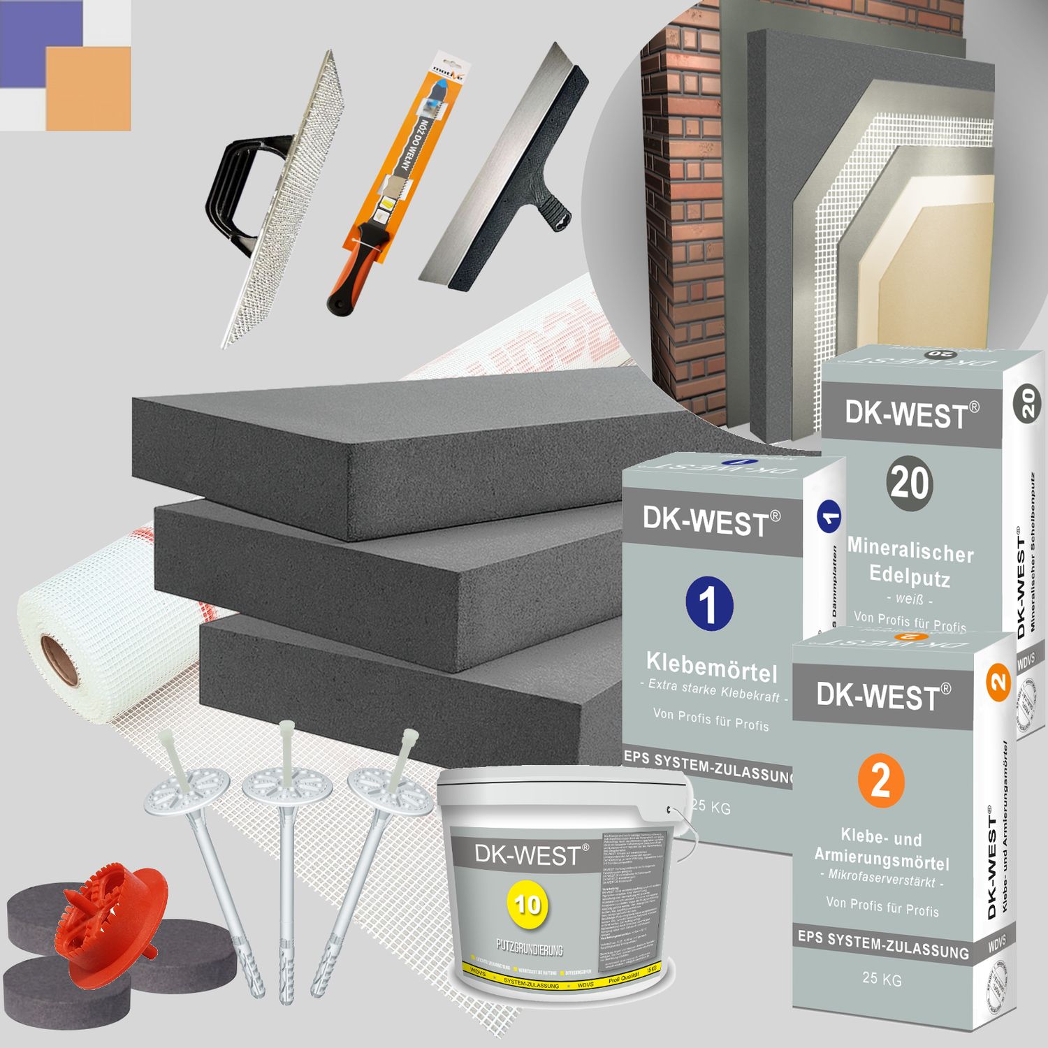 WDVS XXL-Paket • EPS 031/032 • 100mm WDVS XXL-Paket • EPS 031/032 • 100mm