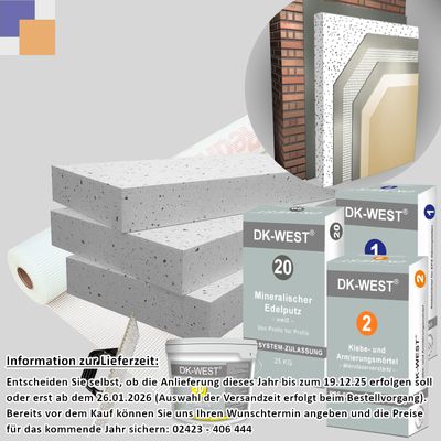 WDVS Komplett-Paket • EPS 040 • 120mm