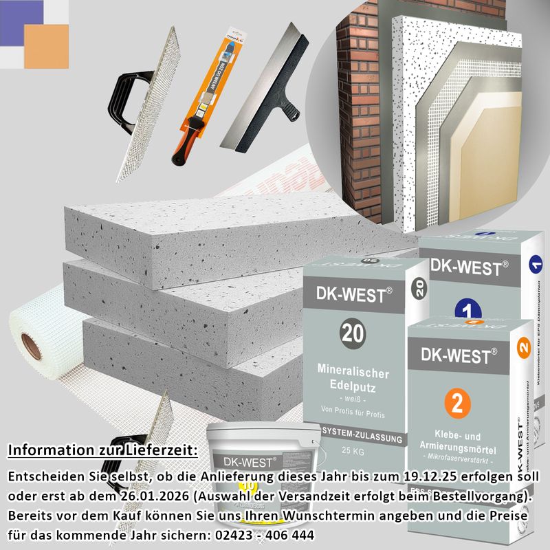 WDVS Komplett-Paket+ • EPS 040 • 200mm
