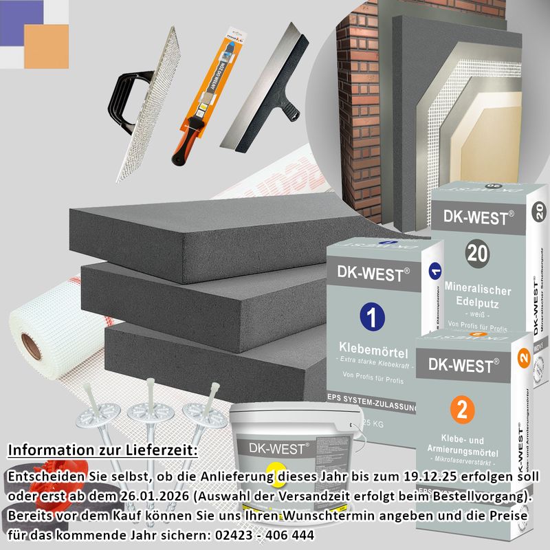 WDVS XXL-Paket • EPS 031/032 • 100mm