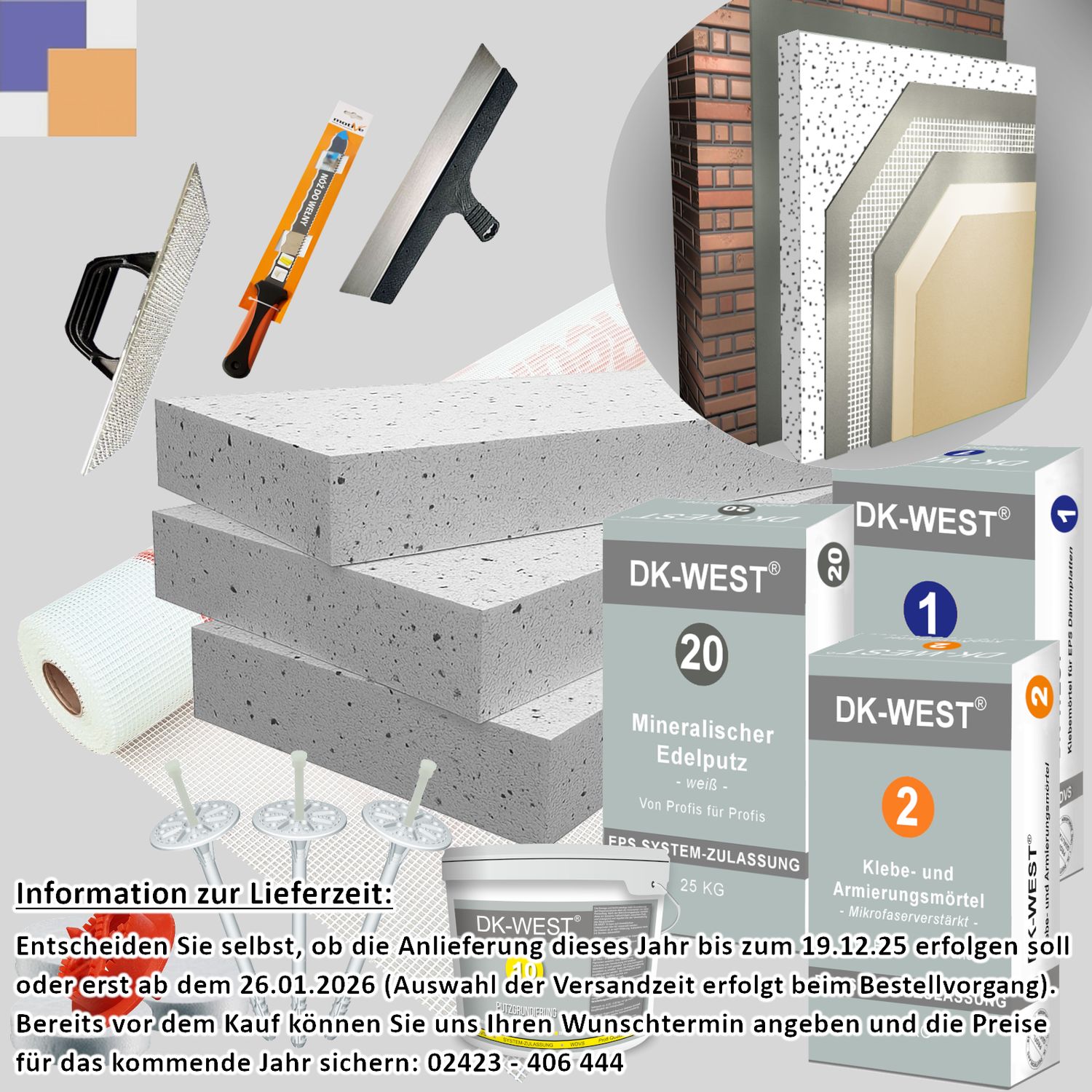 WDVS XXL-Paket • EPS 040 • 140mm