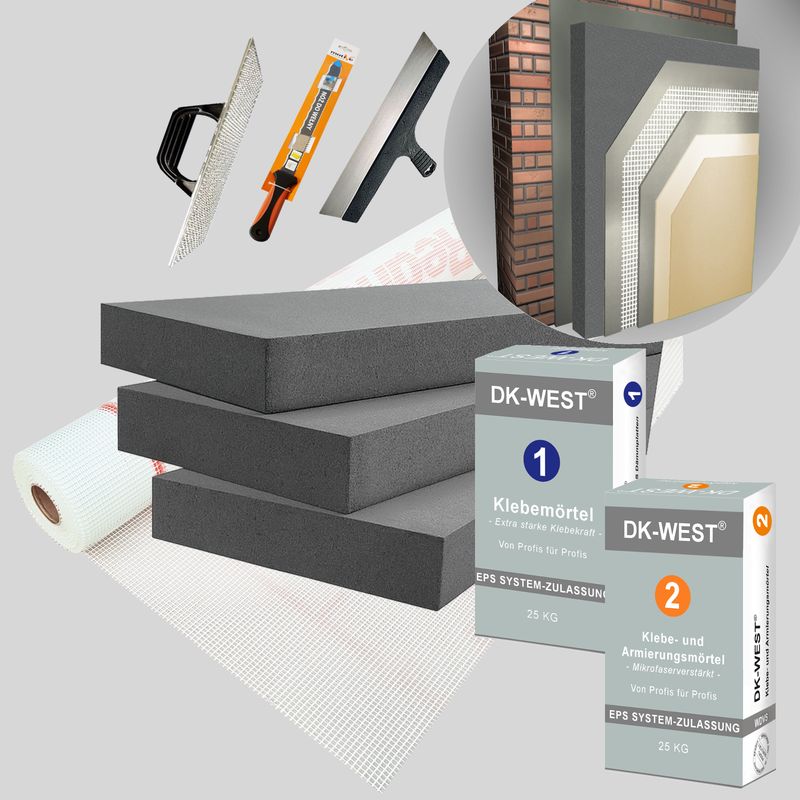 WDVS Basis-Paket • EPS 031/032 • 80mm WDVS Basis-Paket • EPS 031/032 • 80mm