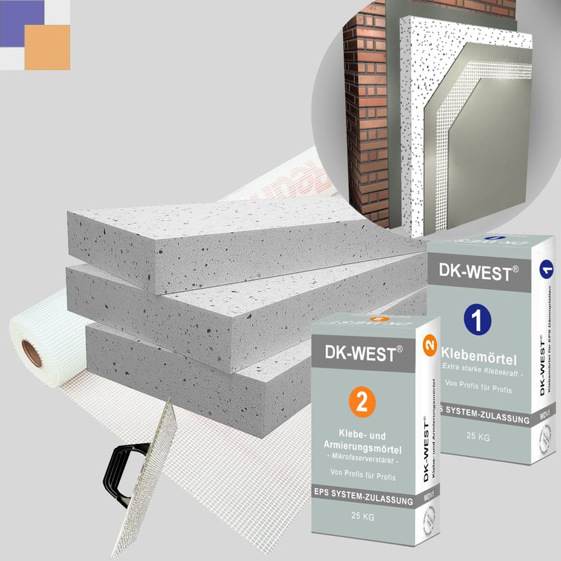 WDVS Basis-Paket • EPS 040 • 100mm WDVS Basis-Paket • EPS 040 • 100mm