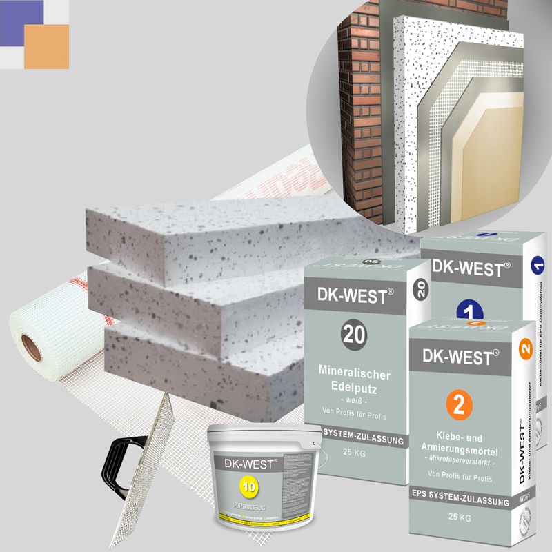 WDVS Komplett-Paket • EPS 040 • 200mm WDVS Komplett-Paket • EPS 040 • 200mm