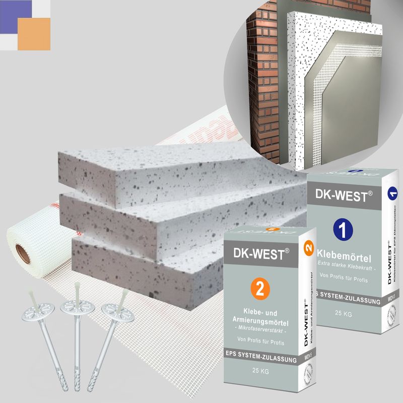 WDVS Basis-Paket+ • EPS 040 • 120mm WDVS Basis-Paket+ • EPS 040 • 120mm