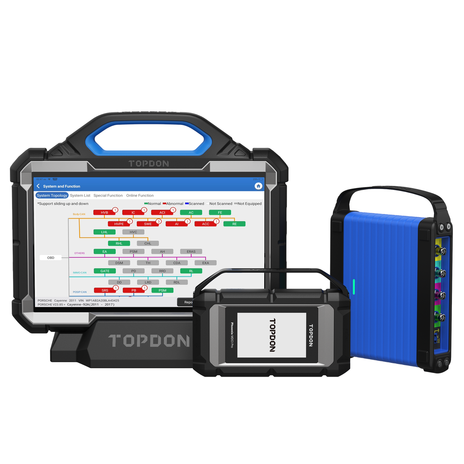 Topdon - Phoenix Max Diagnostic Tool With Scope