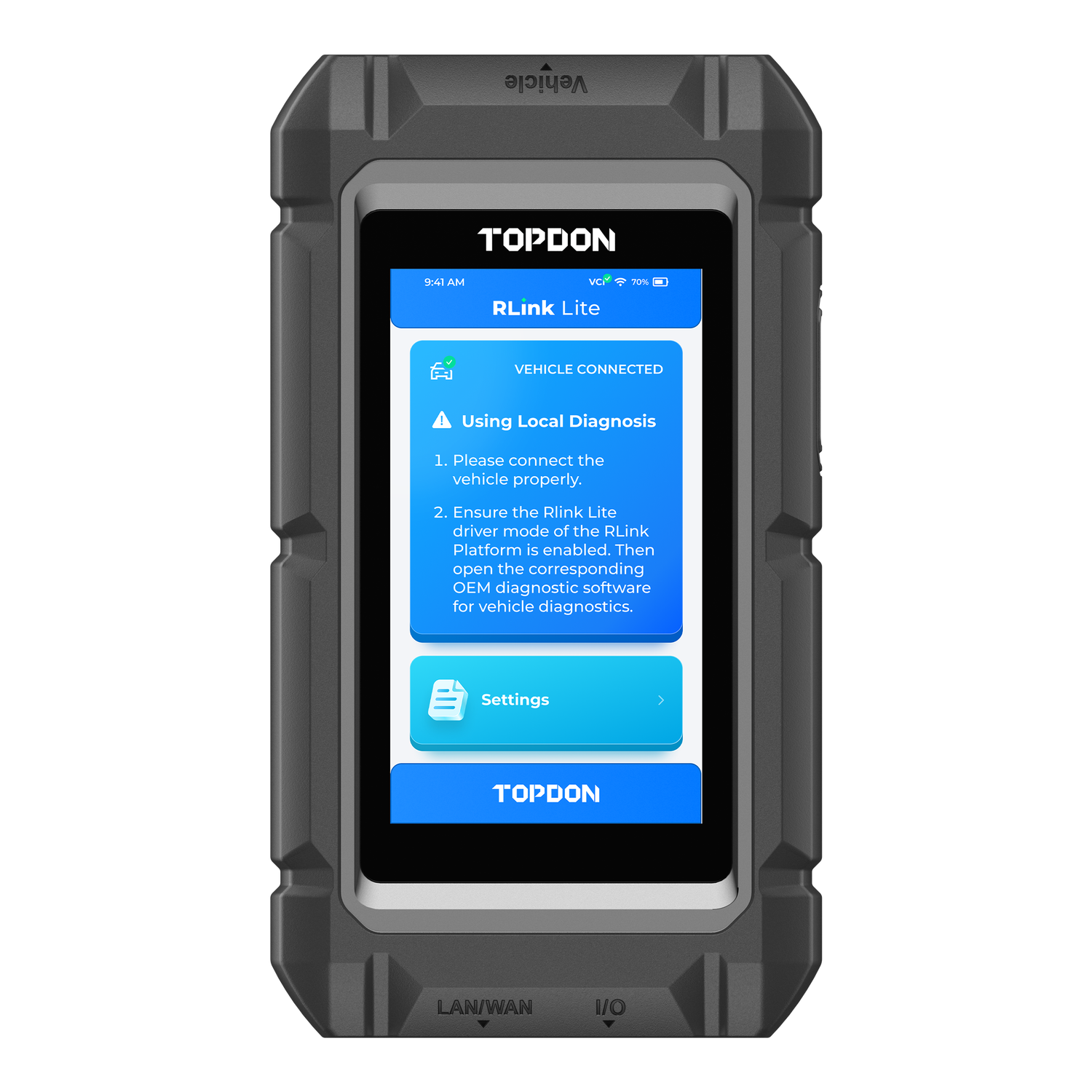 Topdon - RLink Lite Remote Diagnostic & Key Tool Topdon - RLink Lite Remote Diagnostic & Key Tool