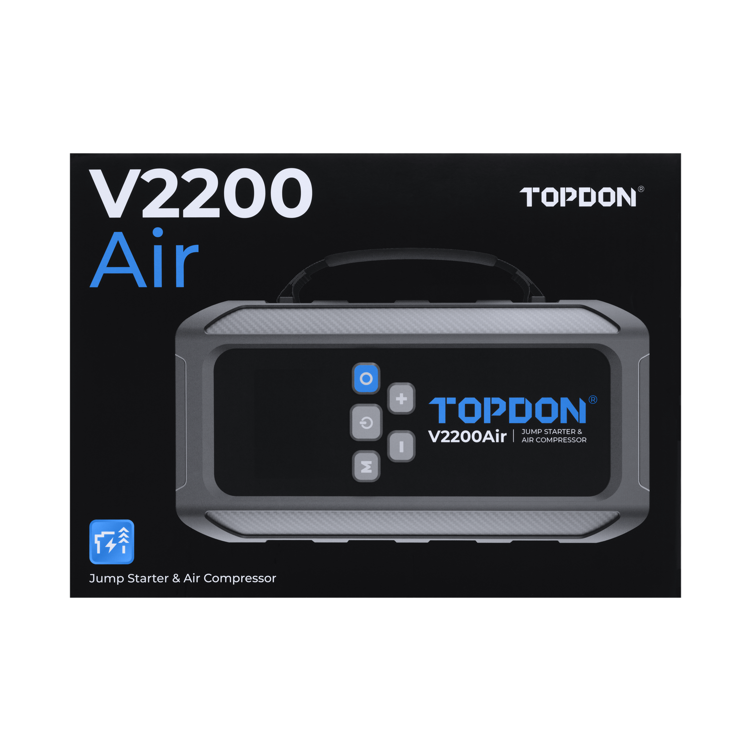 Topdon - V2200Air Battery Jump Starter/Tyre Inflator