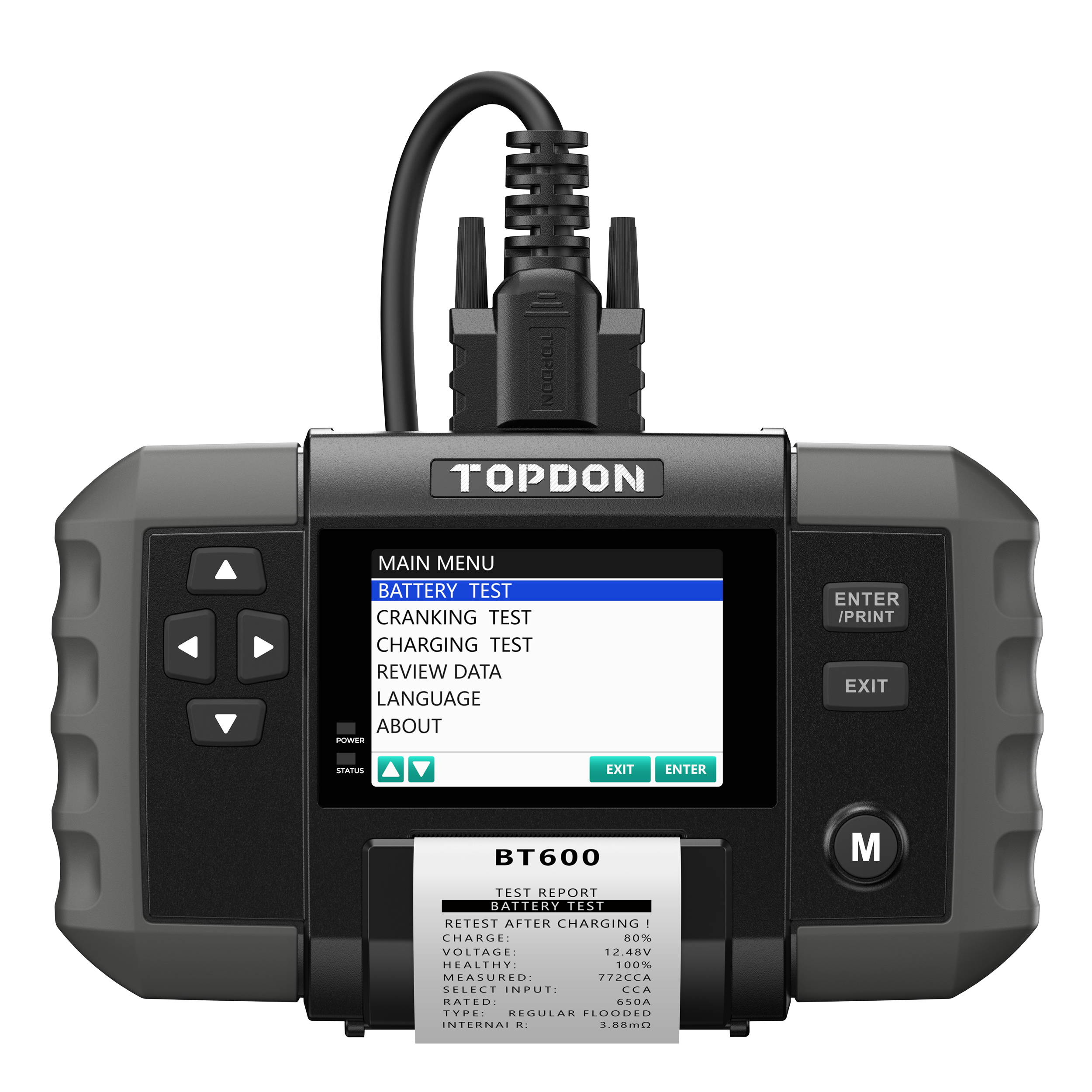 Topdon - BT600 Battery Tester