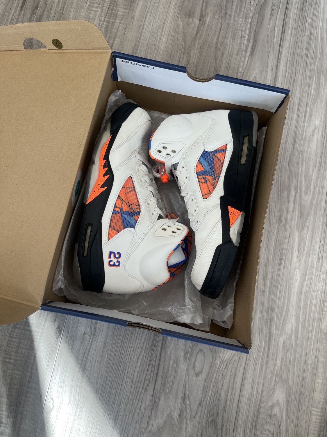 JORDAN 5 INTERNATIONAL FLIGHT, USED: 9