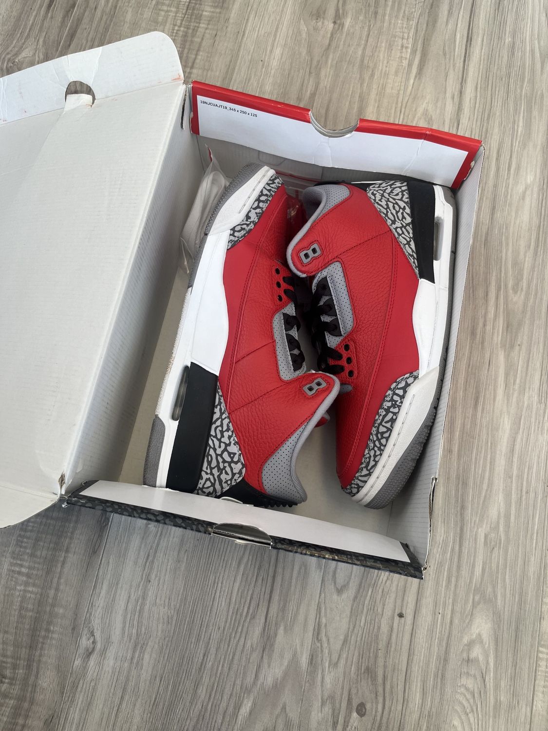 JORDAN 3 UNITE, USED: 10.5