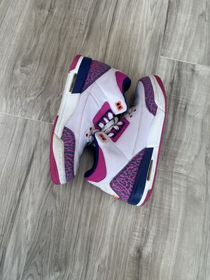 JORDAN 3 PINK PURPLE | NO BOX |