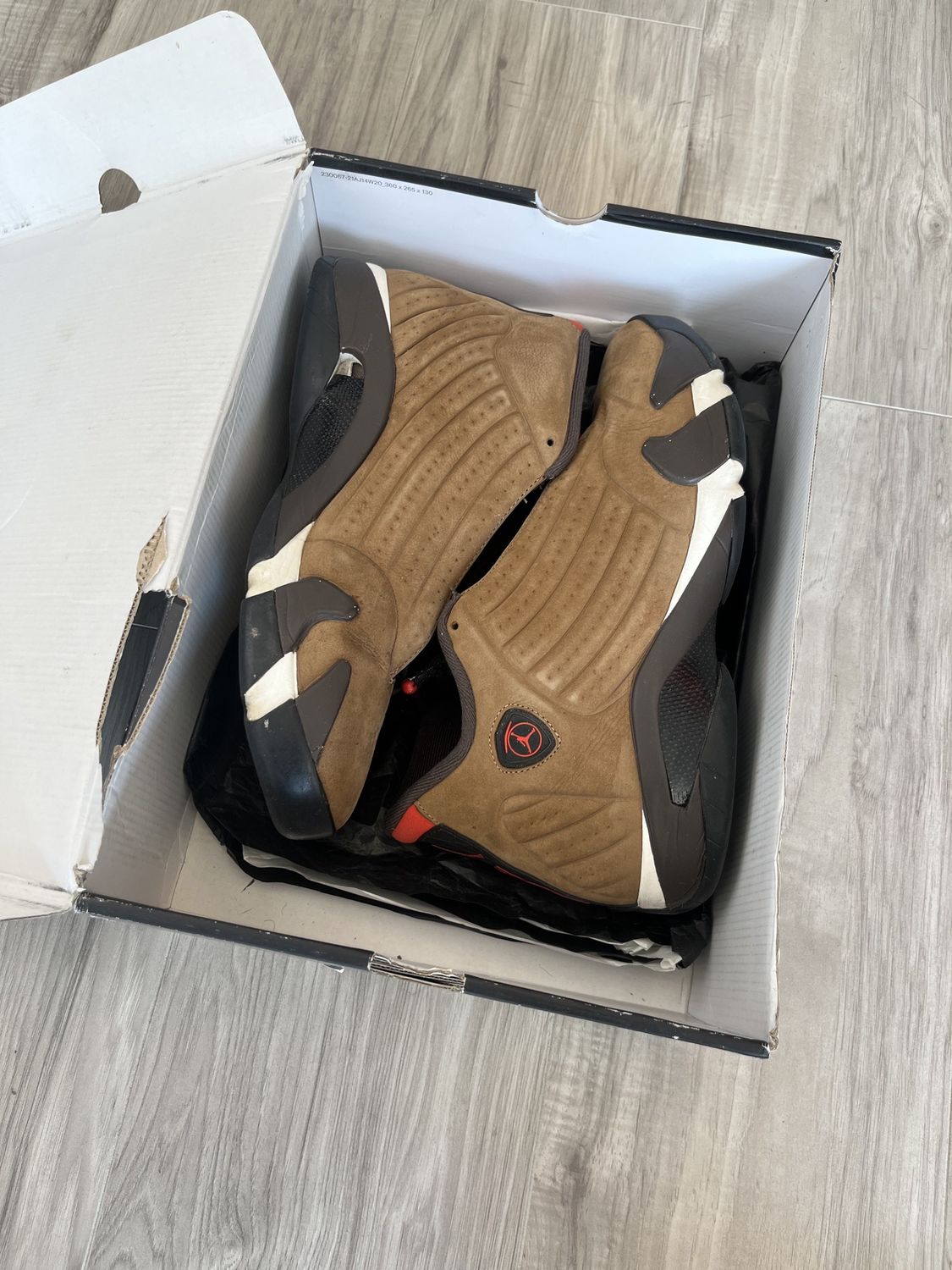 JORDAN 14 WINTERIZED, USED: 12