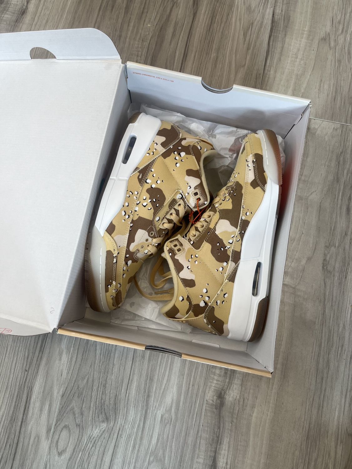 JORDAN 3 WNBA DESERT CAMO | NEW |, NEW: 9W