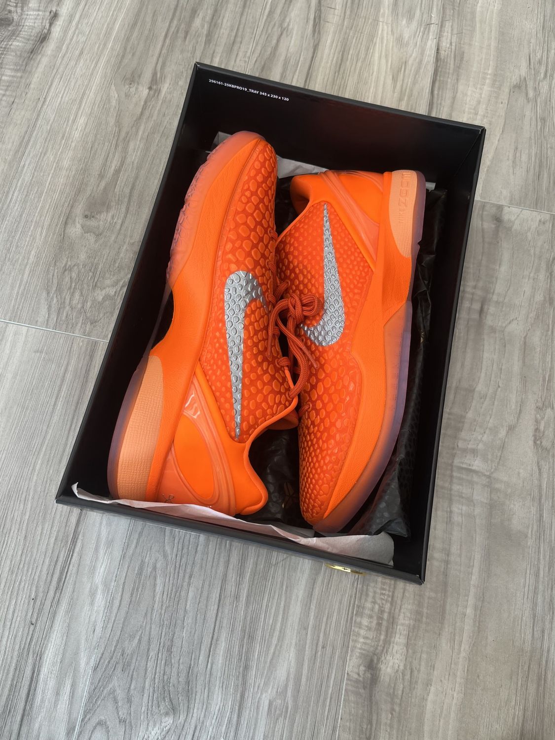 KOBE 6 TOTAL ORANGE | NEW |, NEW: 11.5