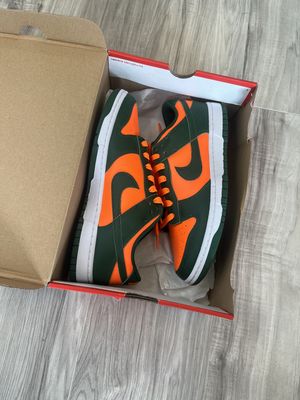 DUNK LOW MIAMI HURRICANES | NEW |