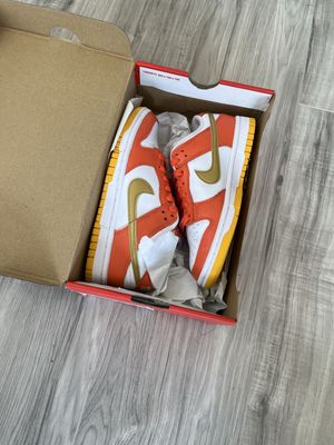 DUNK LOW WHITE ORANGE YELLOW | NEW |