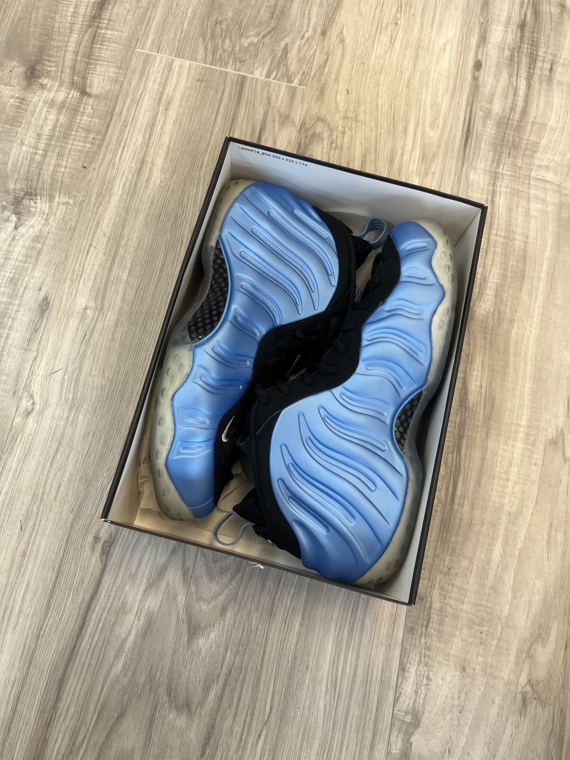 FOAMPOSITE UNI BLUE, USED: 12