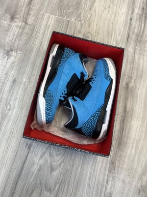 JORDAN 3 POWDER BLUE
