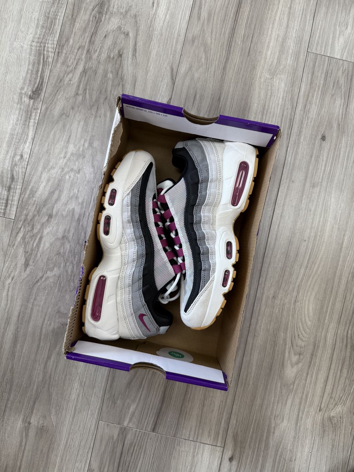 AIR MAX 95 CACTUS FLOWER | NEW | NO LID |, NEW: 6