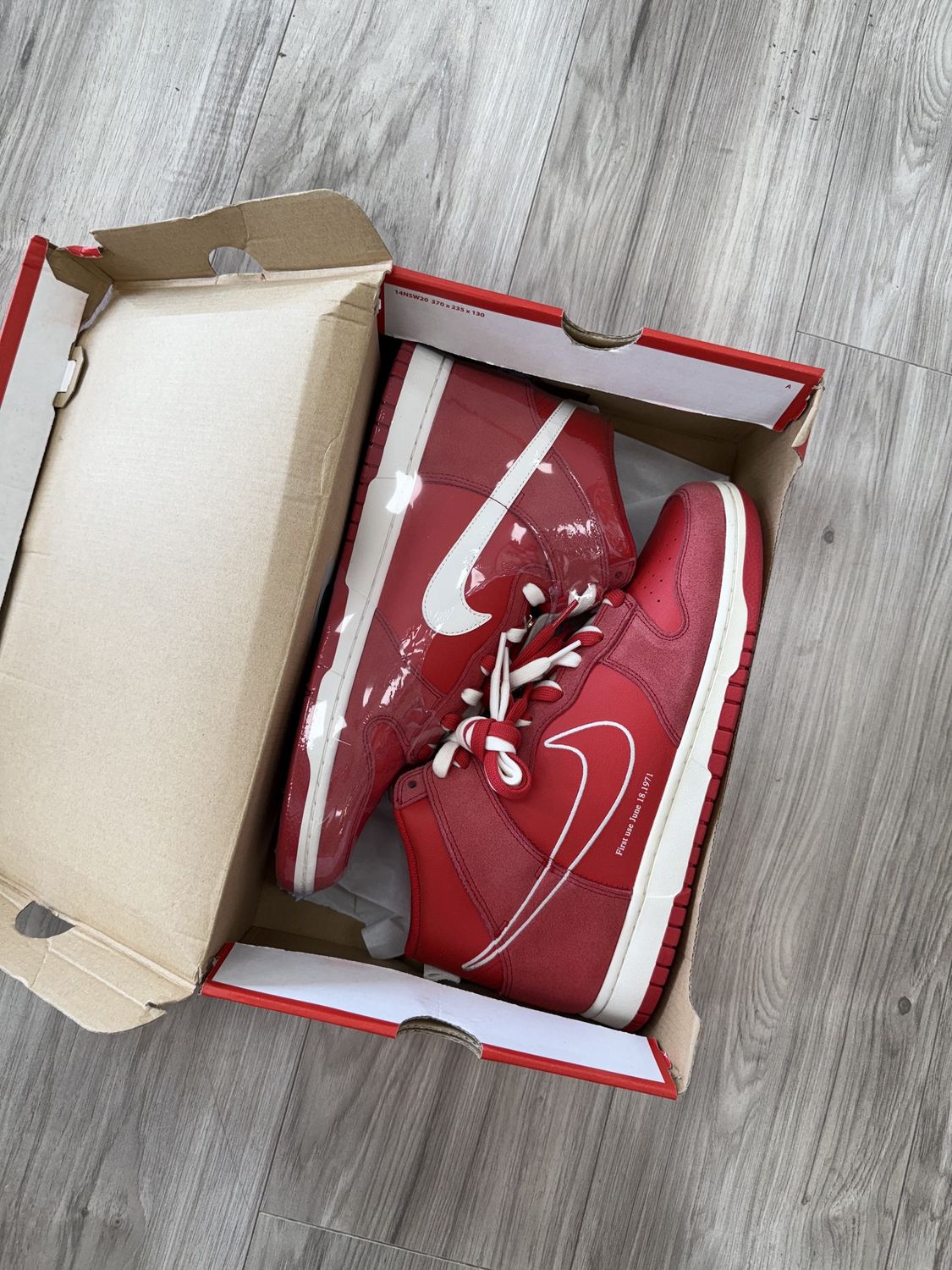 DUNK HIGH FIRST USE  | NEW |, NEW: 13