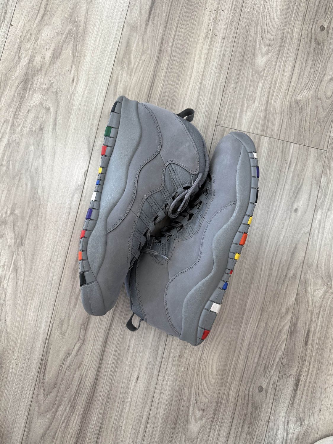 JORDAN 10 COOL GREY | NO BOX |, USED: 13