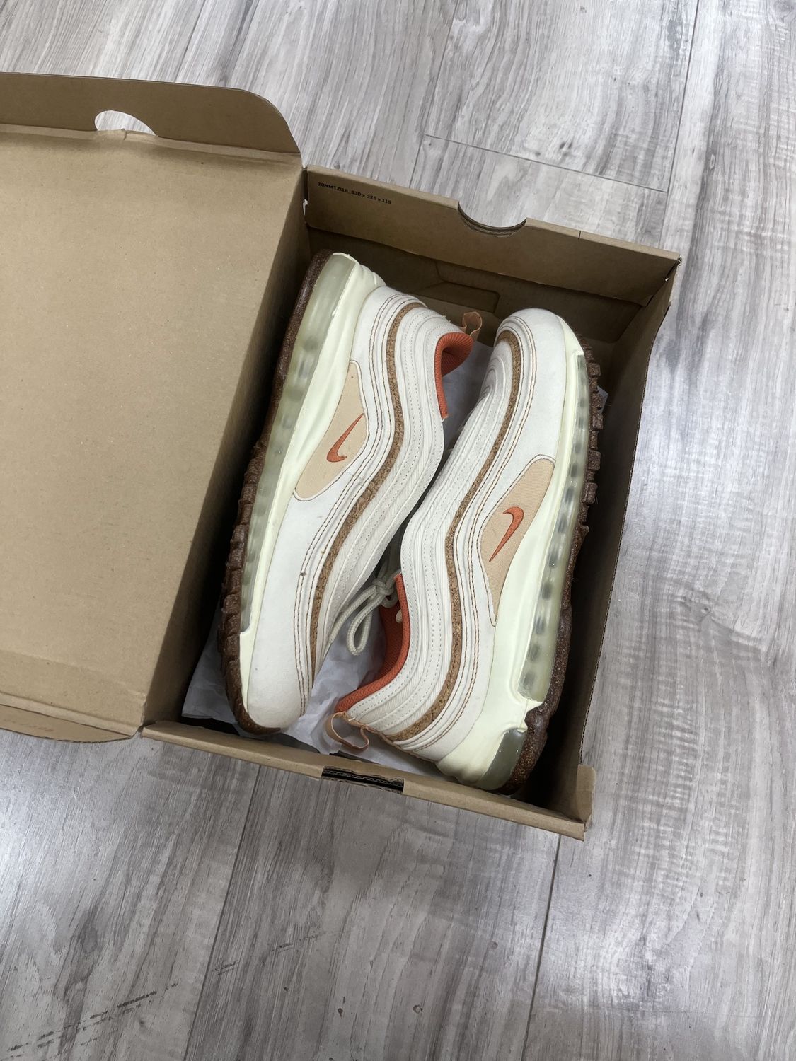 AIRMAX 97 COCONUT MILK CORK, USED: 10.5