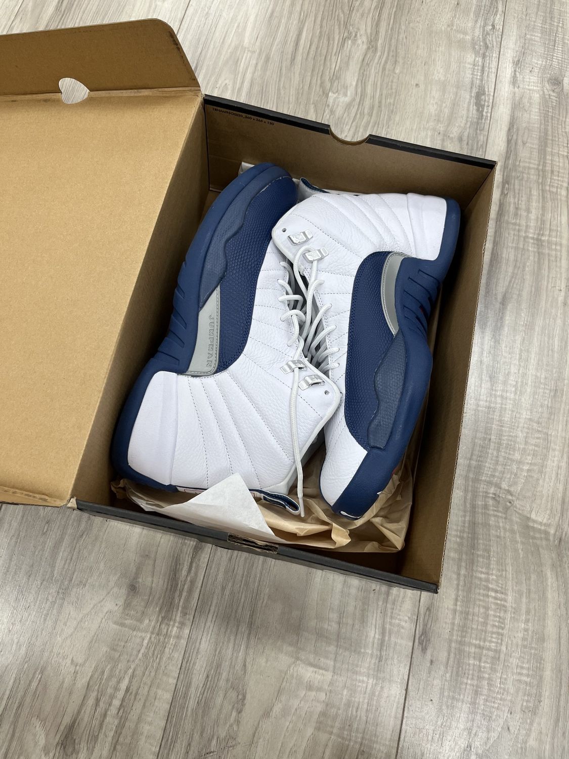JORDAN 12 FRENCH BLUE, USED: 13