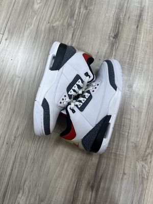 JORDAN 3 SE FIRE RED DENIM | NO BOX |