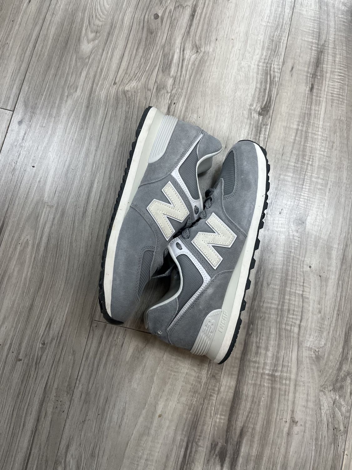 NEW BALANCE 574 GREY | NO BOX |, USED: 10.5