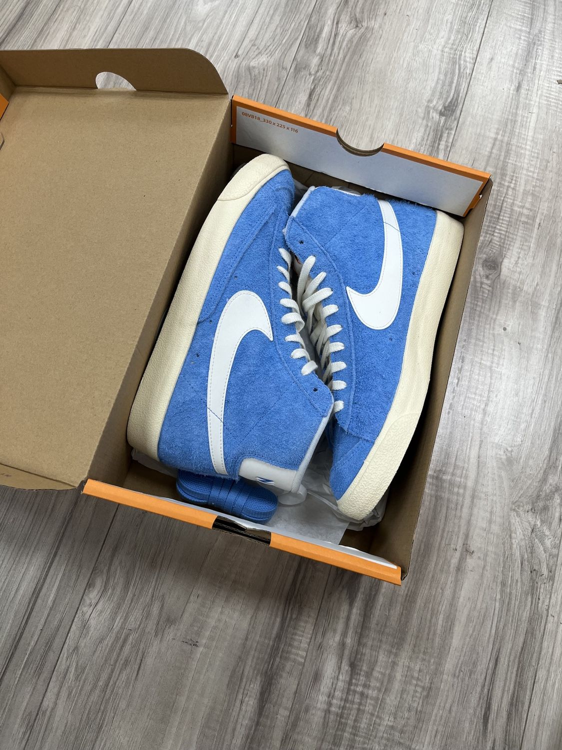 BLAZER HIGH UNI BLUE SUEDE | NEW |, NEW: 10