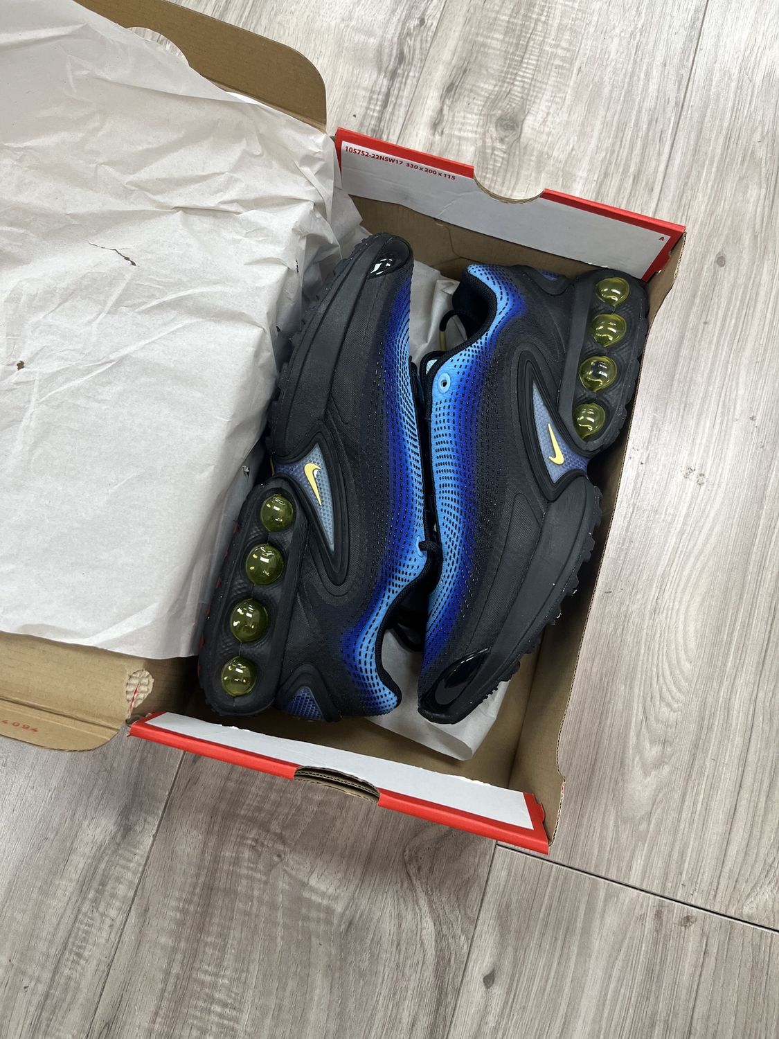 AIR MAX DN BLUE YELLOW | NEW |, NEW: 8.5