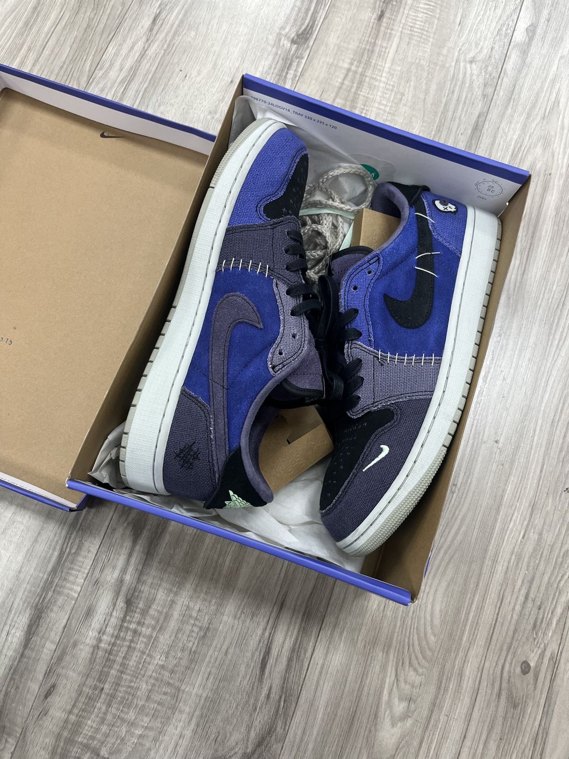 JORDAN 1 LOW VOODOO ALT, USED: 12