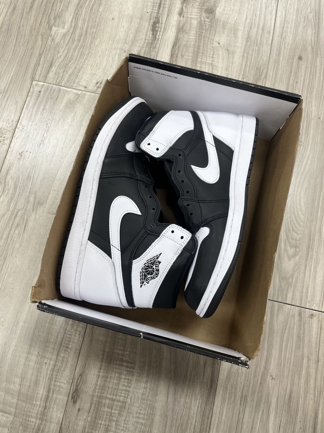 JORDAN 1 PANDA | NEW | NO LID |, NEW: 10.5
