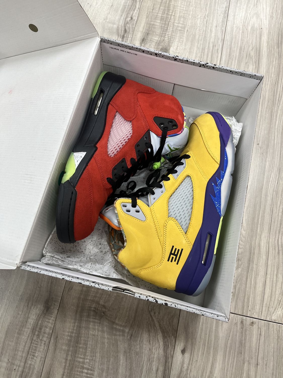 JORDAN 5 WHAT THE, USED: 11