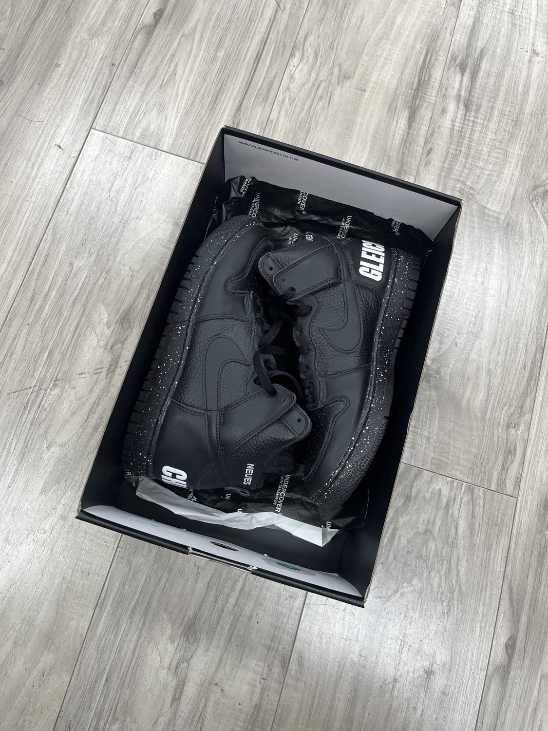 DUNK HIGH GERMAN, USED: 9