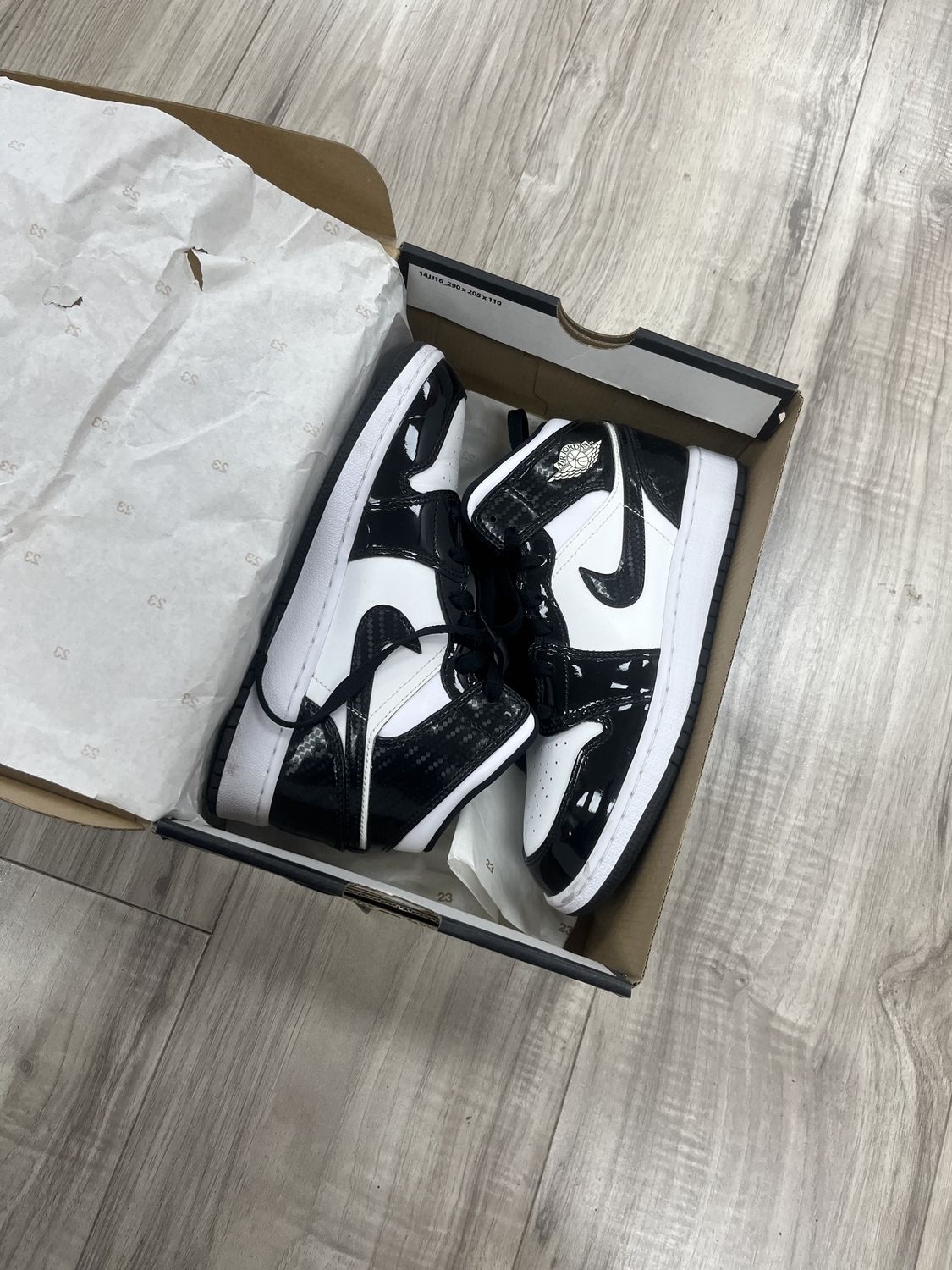 JORDAN 1 MID CARBON | NO BOX |, USED: 5.5Y