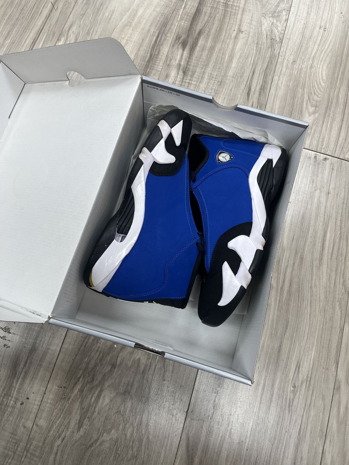 JORDAN 14 LANEY, USED: 8