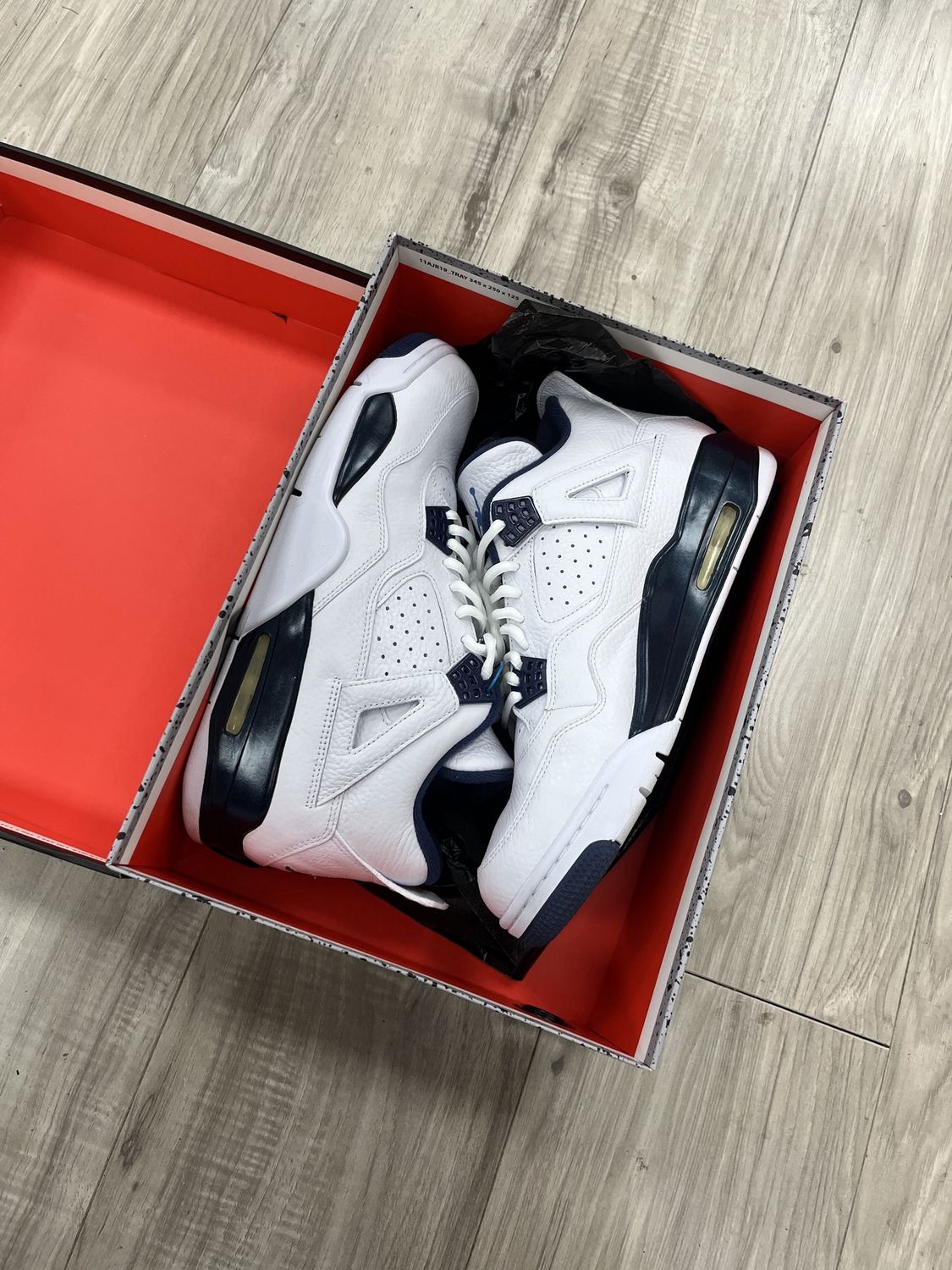 JORDAN 4 COLUMBIA, USED: 12