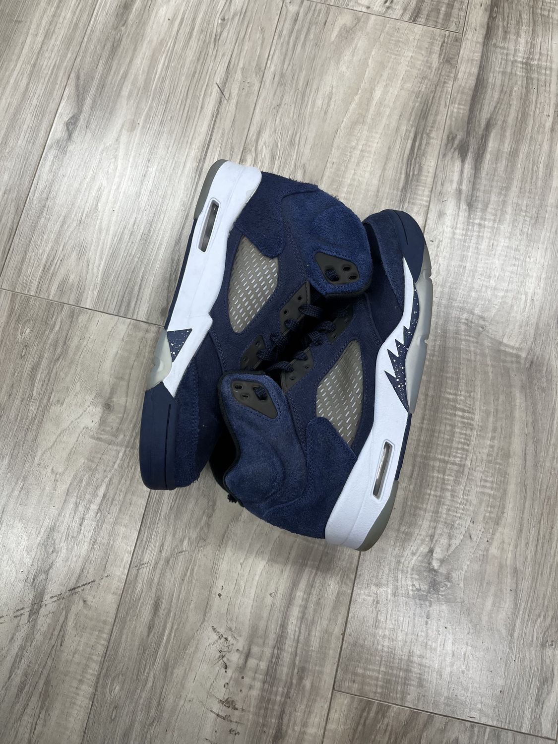 JORDAN 5 MIDNIGHT NAVY | NO BOX |, USED: 9