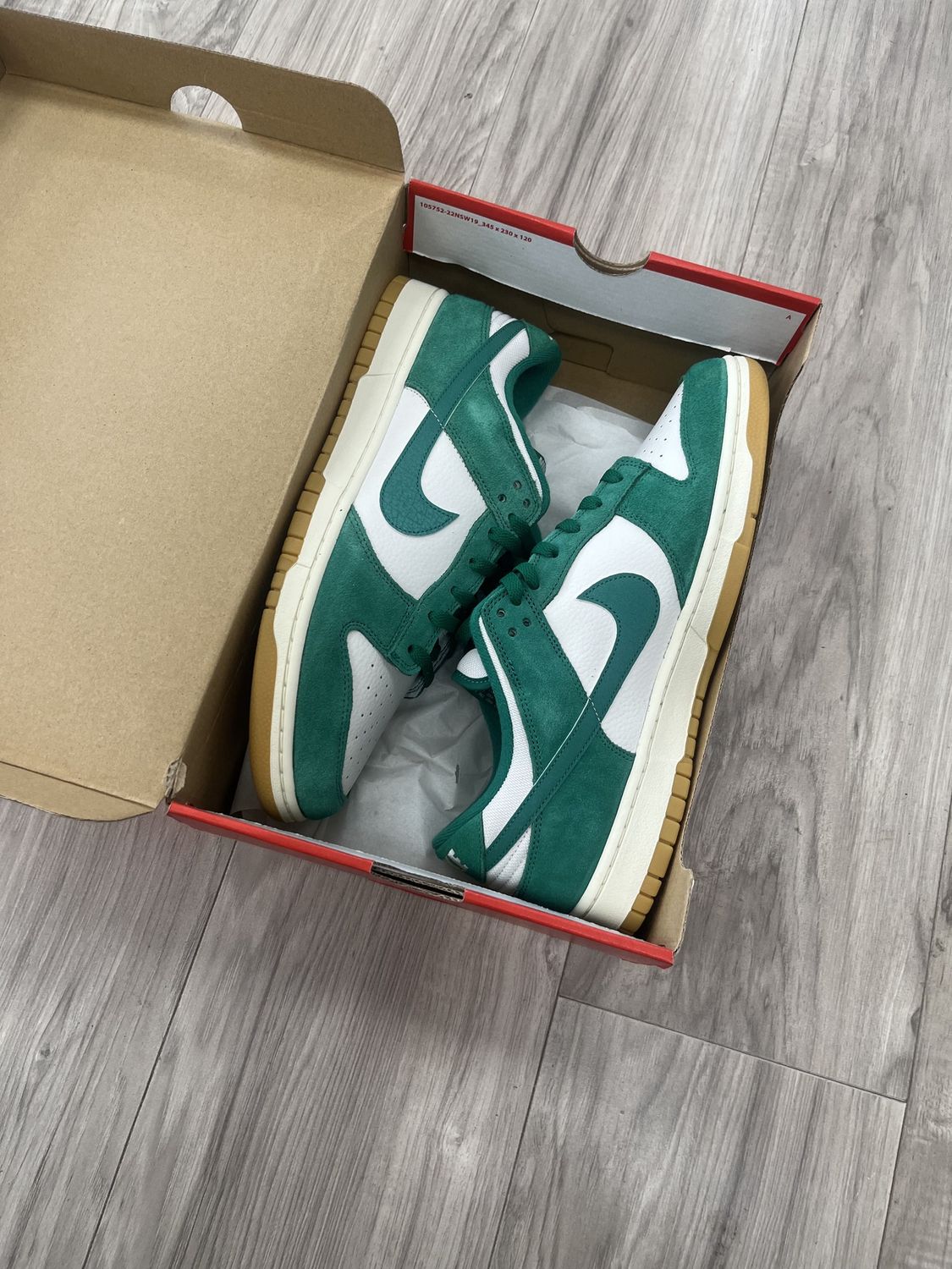 DUNK LOW BLUE GREEN GUM |NEW |, NEW: 13