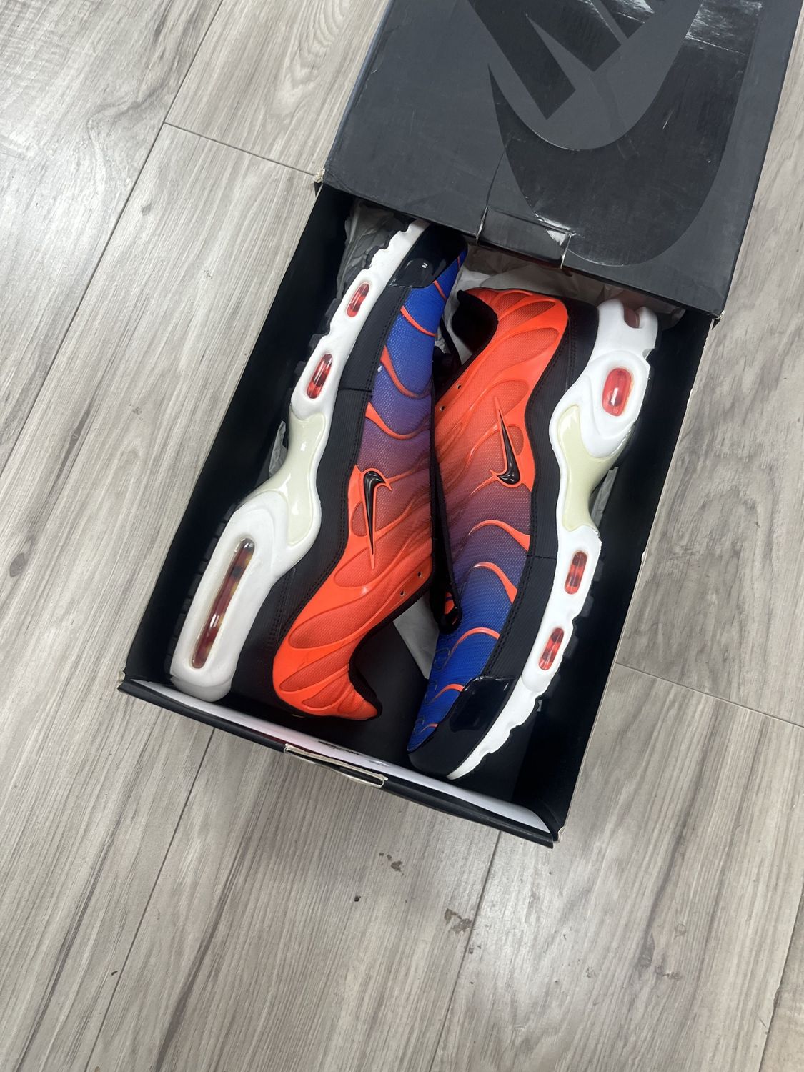 AIRMAX PLUS BLUE RED, USED: 13