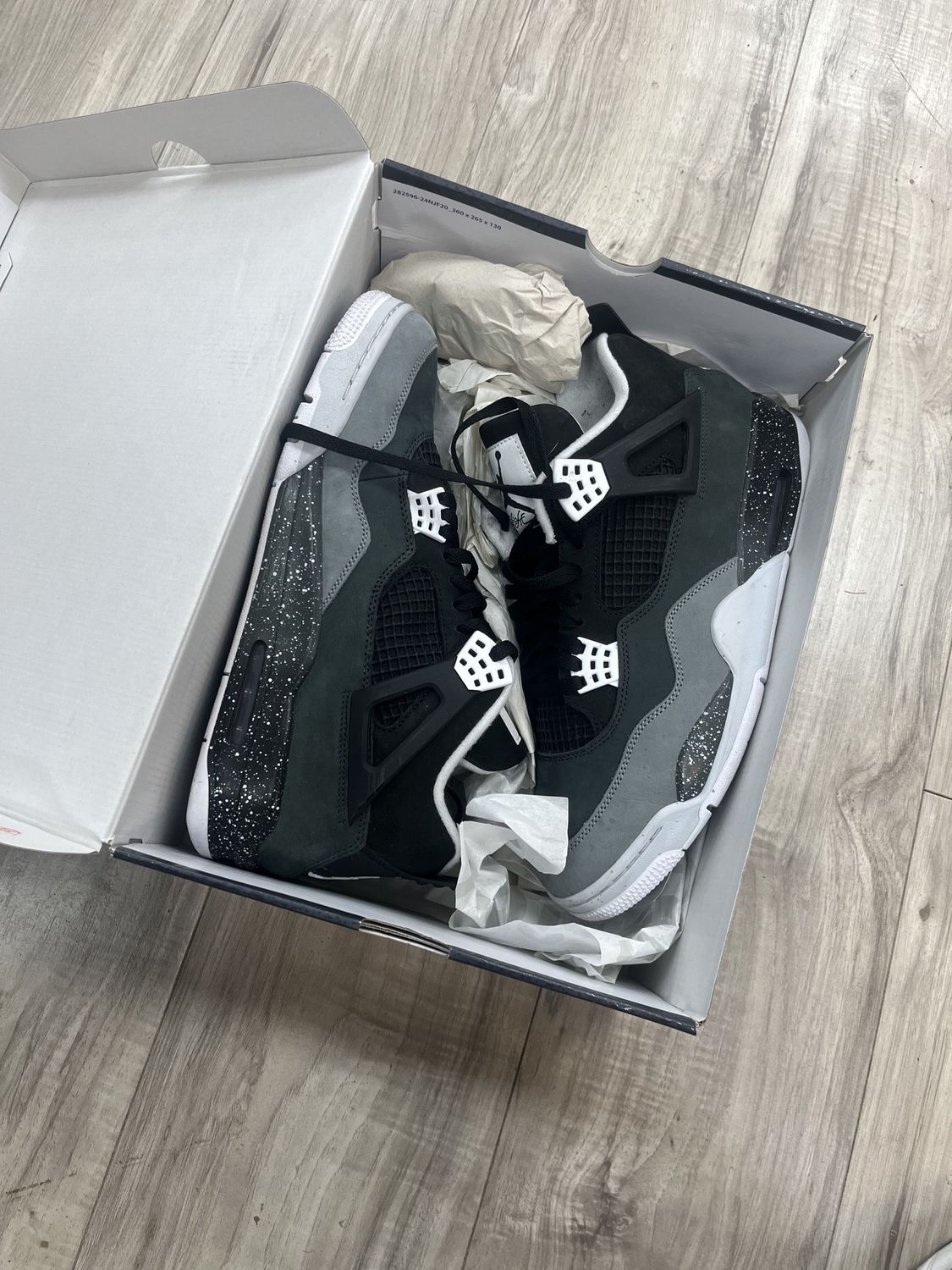 JORDAN 4 FEAR |, USED: 12